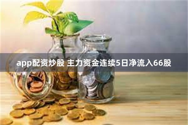 app配资炒股 主力资金连续5日净流入66股